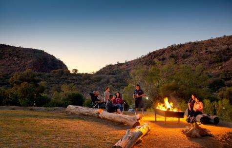 Campfire - Discovery Parks - Alice Springs