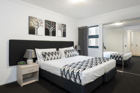 Bedroom
 - Gabba Central Apartments